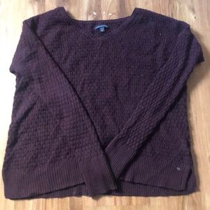 Burgundy or Maroon American Eagle Sweater
